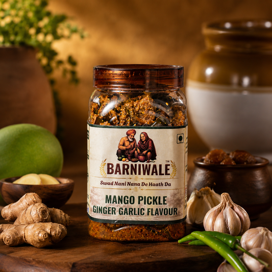 Mango Pickle Ginger Garlic Flavour
