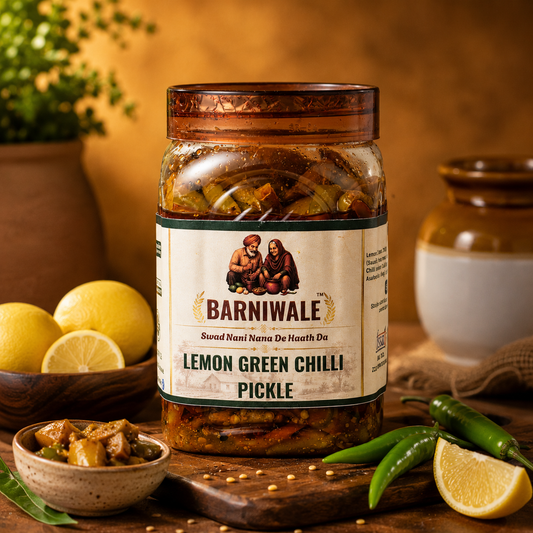Lemon Green Chilli Pickle